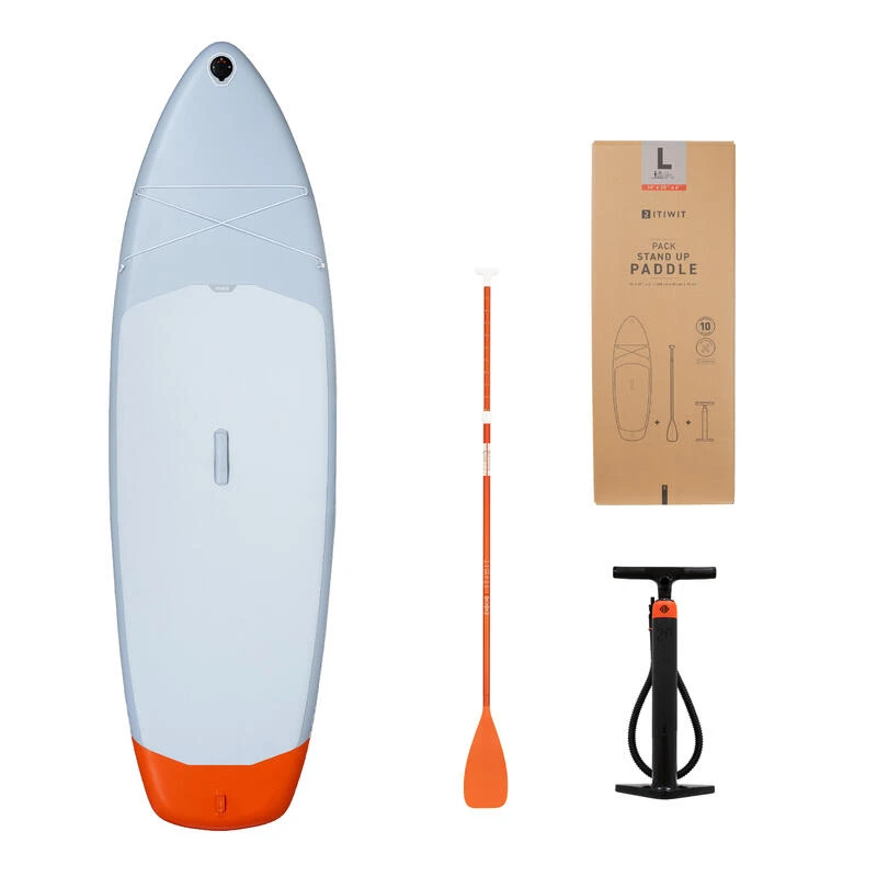 Pack De Stand Up Paddle Gonflable (10'/35"/6") - 1 Ou 2 Personnes Jusqu'à 130kg 3 Pack De Stand Up Paddle Gonflable (10'/35"/6") - 1 Ou 2 Personnes Jusqu'à 130kg