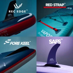 PACK PADDLE GONFLABLE HYPER 11'6 AQUA MARINA 2023 -Kitesurf Boutique pack paddle gonflable hyper 116 aqua marina 2023 2