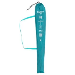 Decathlon PARASOL DE PLAGE PARUV 160 UPF 50+ 2 PLACES - Bleu Vert -Kitesurf Boutique parasol de plage paruv 160 upf 50 2 places bleu vert 6