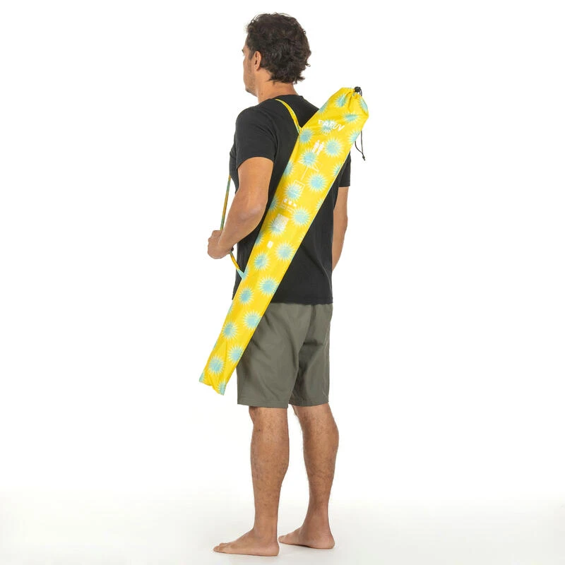 Decathlon PARASOL DE PLAGE PARUV 160 UPF 50+ 2 PLACES - IMPRIMÉ JAUNE 10 Decathlon PARASOL DE PLAGE PARUV 160 UPF 50+ 2 PLACES - IMPRIMÉ JAUNE – Image 8