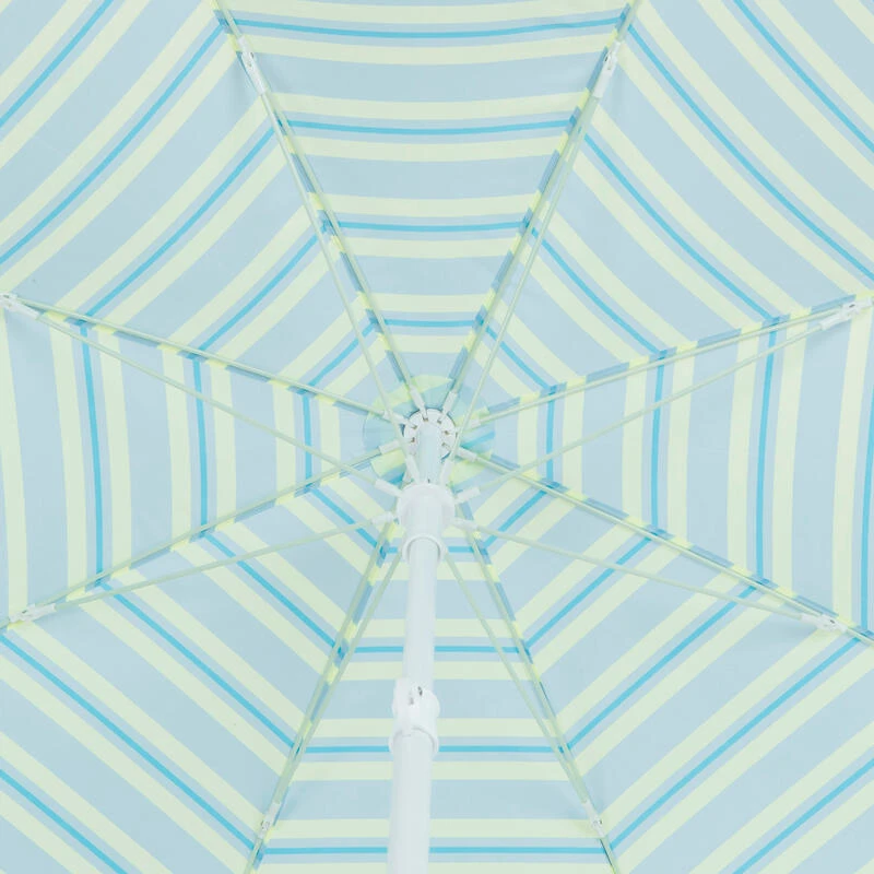 Decathlon PARASOL DE PLAGE PARUV 160 UPF 50+ 2 PLACES - IMPRIMÉ Rayures 7 Decathlon PARASOL DE PLAGE PARUV 160 UPF 50+ 2 PLACES - IMPRIMÉ Rayures – Image 5