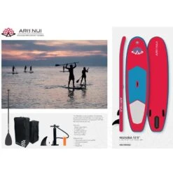 Planche De Stand Up Paddle Gonflable Mahana 10'0" Yellow 8 Planche De Stand Up Paddle Gonflable Mahana 10'0" Yellow -Kitesurf Boutique planche de stand up paddle gonflable mahana 100 yellow 2