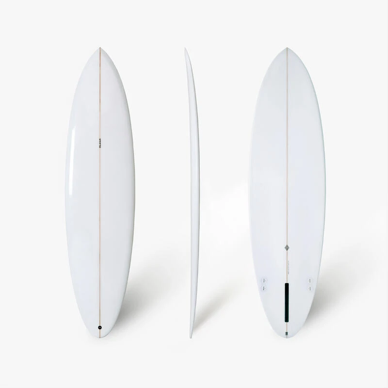 Planche De Surf 7'4" - 900 Mid-length Blanc 3 Planche De Surf 7'4" - 900 Mid-length Blanc