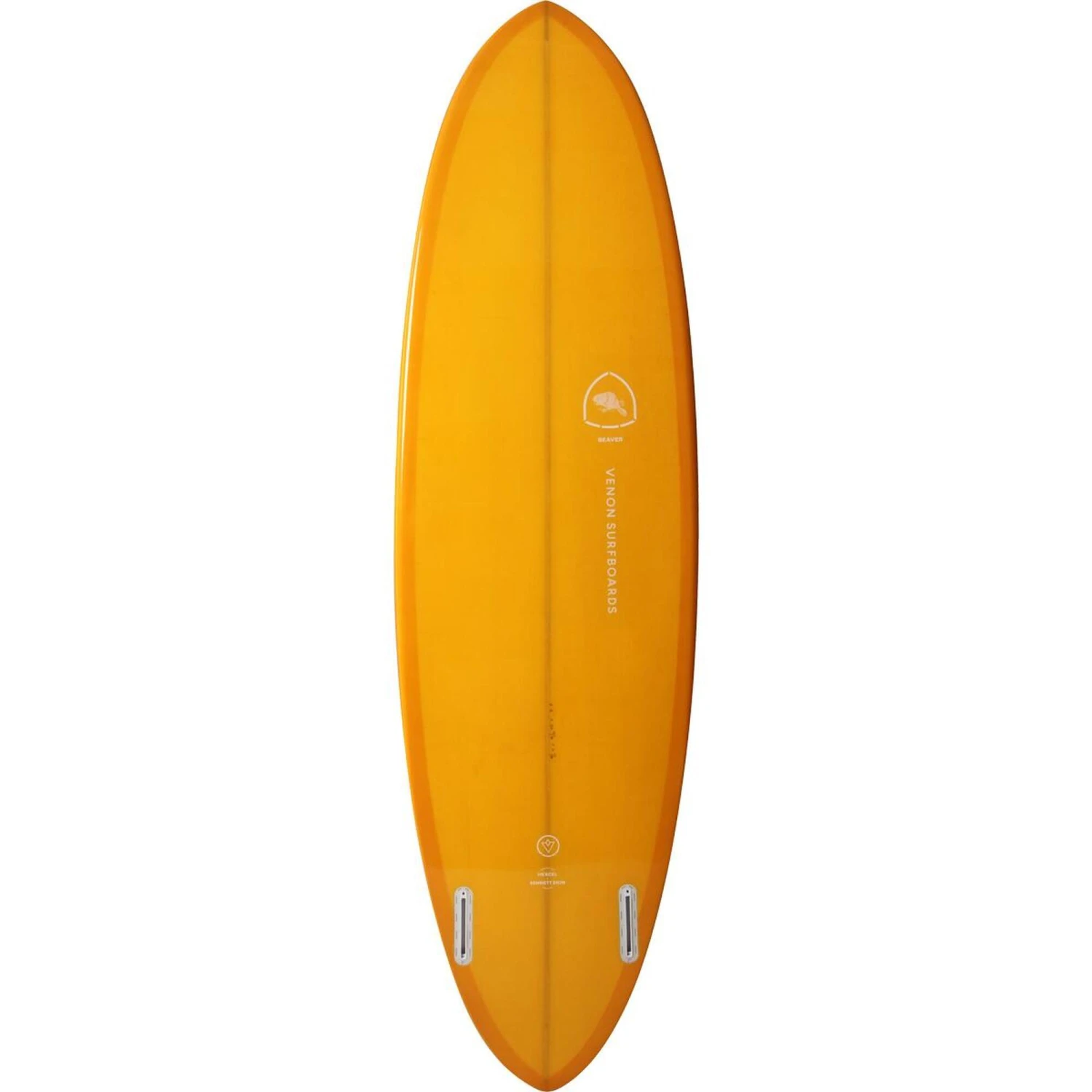 Planche De Surf BEAVER Mid Length Twin Pin Double Layer Orange 6'6" 5 Planche De Surf BEAVER Mid Length Twin Pin Double Layer Orange 6'6" – Image 3