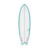 Torq Planche De Surf Fish TEC Teal/White 5'10 -Kitesurf Boutique planche de surf fish tec tealwhite 510