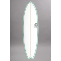 Planche De Surf Fish Torq Pinline Fish White/Seagreen 7'2