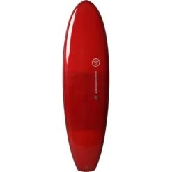 Planche De Surf QUOKKA Hybrid 5Fins Double Layer Wine 6'4" -Kitesurf Boutique planche de surf quokka hybrid 5fins double layer wine 64 1