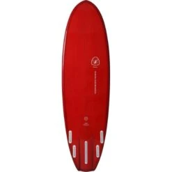 Planche De Surf QUOKKA Hybrid 5Fins Double Layer Wine 6'4" -Kitesurf Boutique planche de surf quokka hybrid 5fins double layer wine 64 2