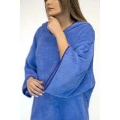 Poncho De Surf Violet - Taille Unique - Avec Manches -Kitesurf Boutique poncho de surf violet taille unique avec manches 6