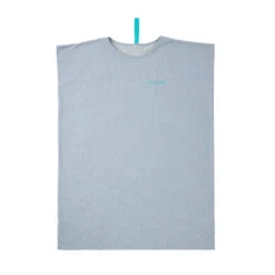 Poncho Surf Adulte - 100 Gris Chiné -Kitesurf Boutique poncho surf adulte 100 gris chine 7