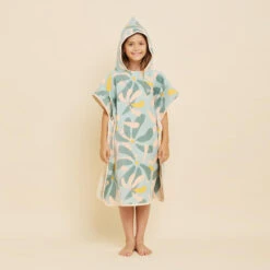 Poncho Surf Enfant 110 à 135 Cm - 500 Flow -Kitesurf Boutique poncho surf enfant 110 a 135 cm 500 flow 3
