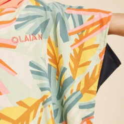 Poncho Surf Enfant 135 à 160 Cm - 550 Jungle -Kitesurf Boutique poncho surf enfant 135 a 160 cm 550 jungle 5