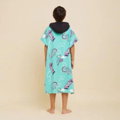 Poncho Surf Enfant 135 à 160 Cm - 550 Skatepark -Kitesurf Boutique poncho surf enfant 135 a 160 cm 550 skatepark 2
