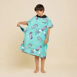Poncho Surf Enfant 135 à 160 Cm - 550 Skatepark -Kitesurf Boutique poncho surf enfant 135 a 160 cm 550 skatepark 4