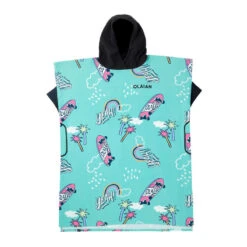 Poncho Surf Enfant 135 à 160 Cm - 550 Skatepark -Kitesurf Boutique poncho surf enfant 135 a 160 cm 550 skatepark 6