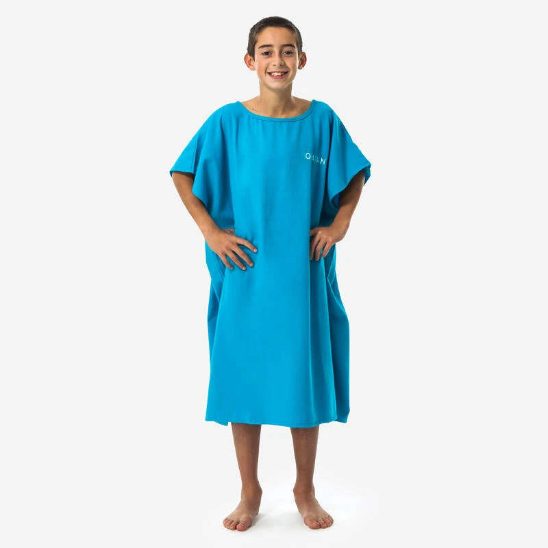 Poncho Surf Junior - 100 Bleu 4 Poncho Surf Junior - 100 Bleu – Image 2