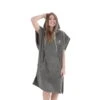 Poncho Surf | Vert | Sans Manches | Taille Moyenne -Kitesurf Boutique poncho surf vert sans manches taille moyenne