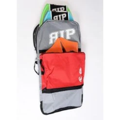 RIP Bodyboard - Housse Bodyboard - Red / Grey -Kitesurf Boutique rip bodyboard housse bodyboard red grey 2