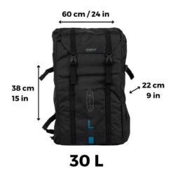 Sac à Dos De Transport De Stand Up Paddles Gonflables Compact Itiwit 8'/9/S/M/L -Kitesurf Boutique sac a dos de transport de stand up paddles gonflables compact itiwit 89sml 5