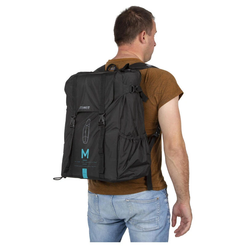Sac A Dos De Transport Du Stand Up Paddle Gonflable Compact M Itiwit 5 Sac A Dos De Transport Du Stand Up Paddle Gonflable Compact M Itiwit – Image 3
