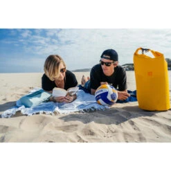 Sac étanche IPX4 20L Jaune -Kitesurf Boutique sac etanche ipx4 20l jaune 1