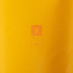 Sac étanche IPX4 20L Jaune -Kitesurf Boutique sac etanche ipx4 20l jaune 6