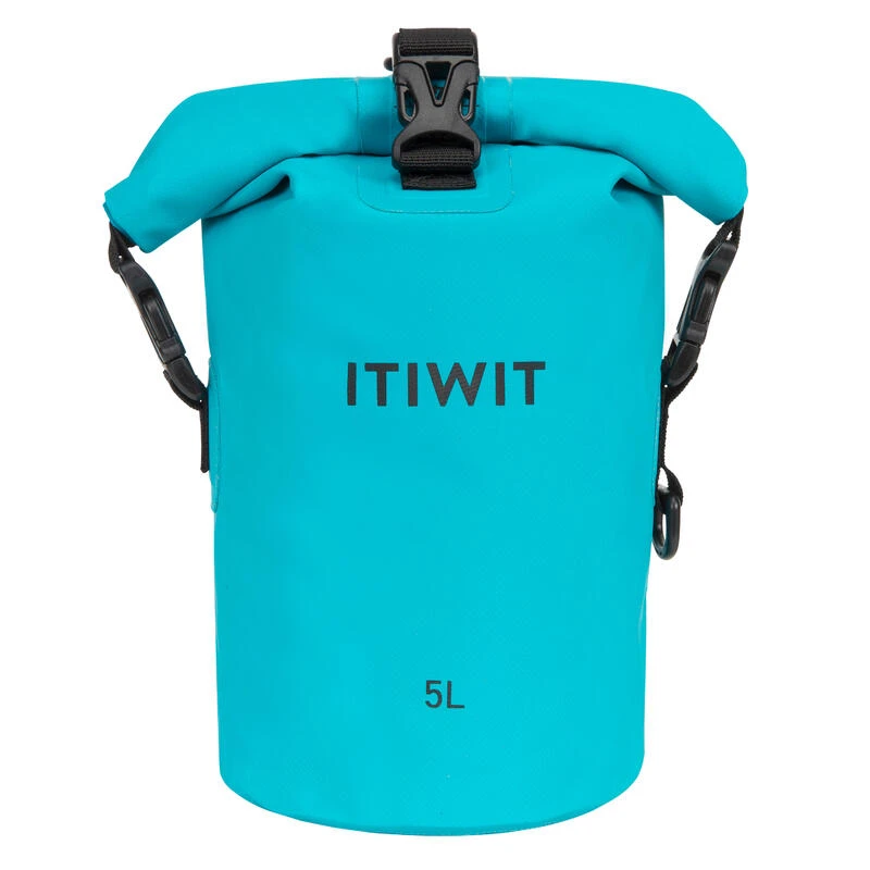 SAC POLOCHON ÉTANCHE 5L TURQUOISE 5 SAC POLOCHON ÉTANCHE 5L TURQUOISE – Image 3