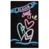 SERVIETTE L PRINT Neon 145x85 Cm -Kitesurf Boutique serviette l print neon 145x85 cm