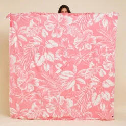 SERVIETTE PONCHO XXL Hawaian 190x190 Cm -Kitesurf Boutique serviette poncho xxl hawaian 190x190 cm 3