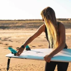 Set D’ailerons Honeycarbon 3 (Thruster) Avec Sac Et Clé -Kitesurf Boutique set dailerons honeycarbon 3 thruster avec sac et cle 2