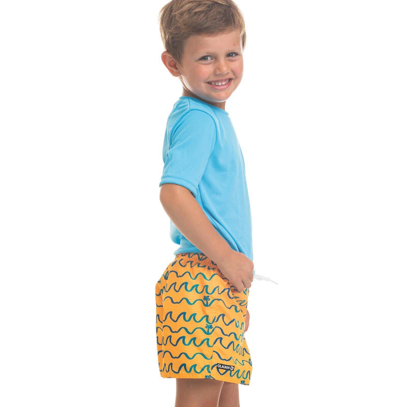 Short De Bain 100 Kid Orange 3 Short De Bain 100 Kid Orange