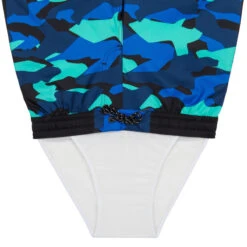 SHORT DE BAIN 500 BLEU CAMO -Kitesurf Boutique short de bain 500 bleu camo 5