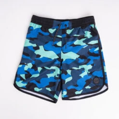 SHORT DE BAIN 500 BLEU CAMO -Kitesurf Boutique short de bain 500 bleu camo 8