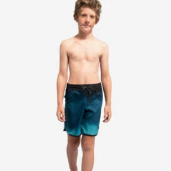 SHORT DE BAIN 500 BLEU NOIR -Kitesurf Boutique short de bain 500 bleu noir 1
