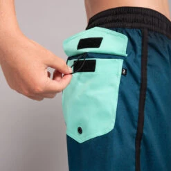 SHORT DE BAIN 500 BLEU NOIR -Kitesurf Boutique short de bain 500 bleu noir 7