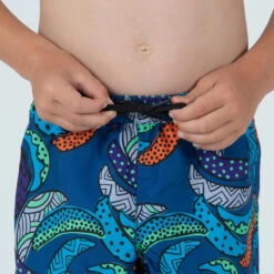 Short De Bain Garçon - 100 Banana Bleu -Kitesurf Boutique short de bain garcon 100 banana bleu 2