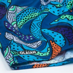 Short De Bain Garçon - 100 Banana Bleu -Kitesurf Boutique short de bain garcon 100 banana bleu 3