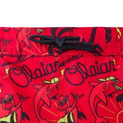Short De Bain Garçon - 100 Happysurf Rouge -Kitesurf Boutique short de bain garcon 100 happysurf rouge 1