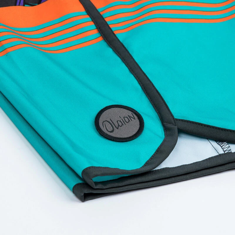 Short De Bain Garçon - 500 Memphis Vert 6 Short De Bain Garçon - 500 Memphis Vert – Image 4