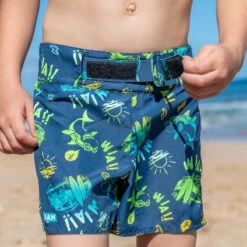 SHORT DE BAIN GARCON BLEU MARINE -Kitesurf Boutique short de bain garcon bleu marine 4