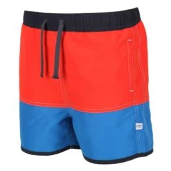 Regatta Short De Bain SERGIO Enfant (Rouge Vif / Bleu Vif) -Kitesurf Boutique short de bain sergio enfant rouge vif bleu vif 2