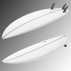 SHORTBOARD 900 6'3" 35 L . Livrée Avec 3 Ailerons FCS2 -Kitesurf Boutique shortboard 900 63 35 l livree avec 3 ailerons fcs2 5