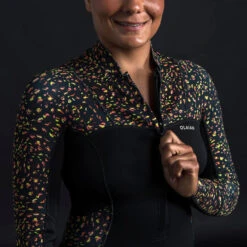 Shorty Culotte Manches Longues Front Zip LEO -Kitesurf Boutique shorty culotte manches longues front zip leo 4