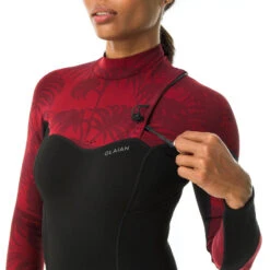 Shorty Manches Longues Femme Expert Néoprène Mousse 1.5 Mm Extra Souple Sans Zip -Kitesurf Boutique shorty manches longues femme expert neoprene mousse 15 mm extra souple sans zip 5