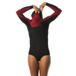 Shorty Manches Longues Femme Expert Néoprène Mousse 1.5 Mm Extra Souple Sans Zip -Kitesurf Boutique shorty manches longues femme expert neoprene mousse 15 mm extra souple sans zip 9