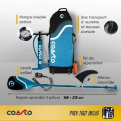 Stand Up Paddle Gonflable All-Round Argo Dropstitch TTS 335x84x15cm 11'x33"x6" 14 Stand Up Paddle Gonflable All-Round Argo Dropstitch TTS 335x84x15cm 11'x33"x6" -Kitesurf Boutique stand up paddle gonflable all round argo dropstitch tts 335x84x15cm 11x33x6 5