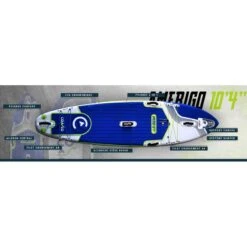 Stand Up Paddle Gonflable AllRound Amerigo Dropstitch TTS 315x84x15cm 10'4x33x6" 13 Stand Up Paddle Gonflable AllRound Amerigo Dropstitch TTS 315x84x15cm 10'4x33x6" -Kitesurf Boutique stand up paddle gonflable allround amerigo dropstitch tts 315x84x15cm 104x33x6 4