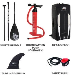 Aqua Marina Stand Up Paddle Gonflable – Beast 10'6" 15cm D'épaisseur Avec Pompe, Pagaie, -Kitesurf Boutique stand up paddle gonflable beast 106 15cm depaisseur avec pompe pagaie 4