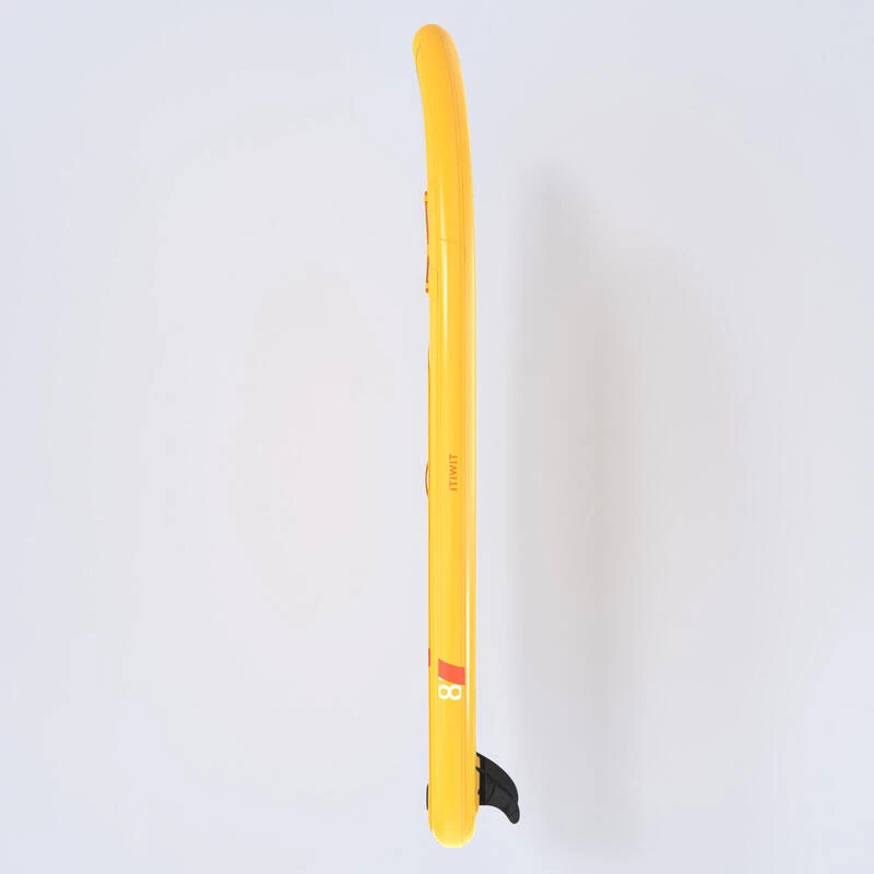 STAND UP PADDLE GONFLABLE DEBUTANT COMPACT S BLANC - JAUNE 11 STAND UP PADDLE GONFLABLE DEBUTANT COMPACT S BLANC - JAUNE – Image 9