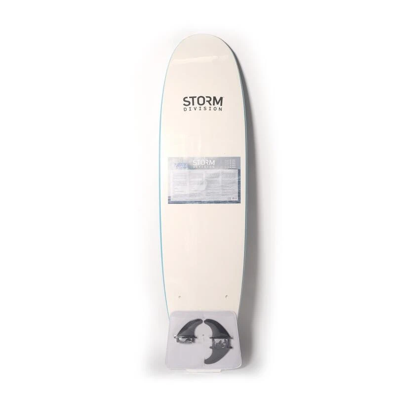 STORM DIVISION - Jetty Softboard - Planche De Surf En Mousse - 8'0 - Blue 4 STORM DIVISION - Jetty Softboard - Planche De Surf En Mousse - 8'0 - Blue – Image 2